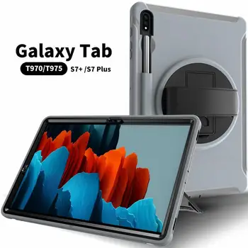 For Samsung Galaxy TAB S7 Plus Case 12.4Inch 2020 T970/T975 Rotation Tablet Shockproof Hard Heavy Duty Rugged Stand Cove TAB S7
For Samsung Galaxy TAB S7 Plus Case 12.4Inch 2020 T970/T975 Rotation Tablet Shockproof Hard Heavy Duty Rugged Stand Cove TAB S7