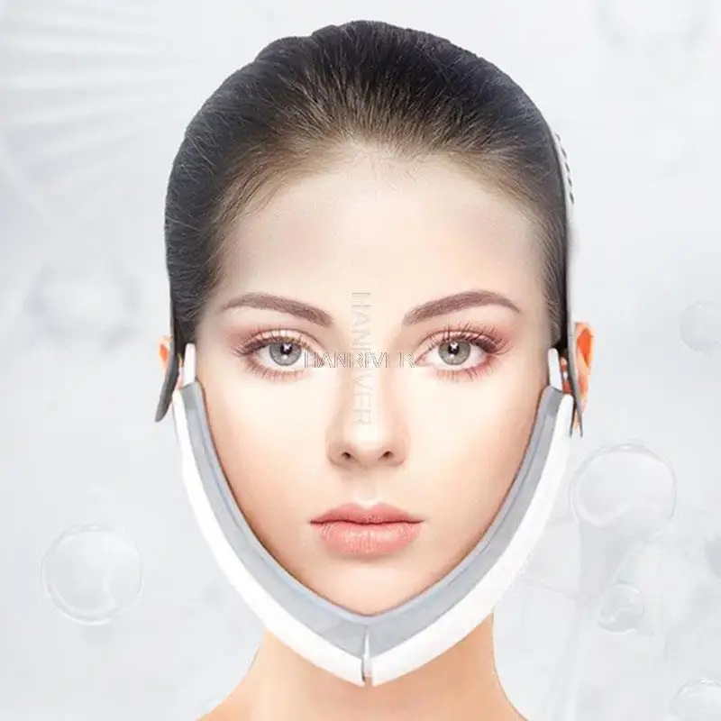 Chin V-Line Up Lift Belt Machine Red Blue LED Photon Therapy Facial Lifting Device Face Slimming Vibration Massager V-Face Care 
Chin V-Line Up Lift Belt Machine Red Blue LED Photon Therapy Facial Lifting Device Face Slimming Vibration Massager V-Face Care