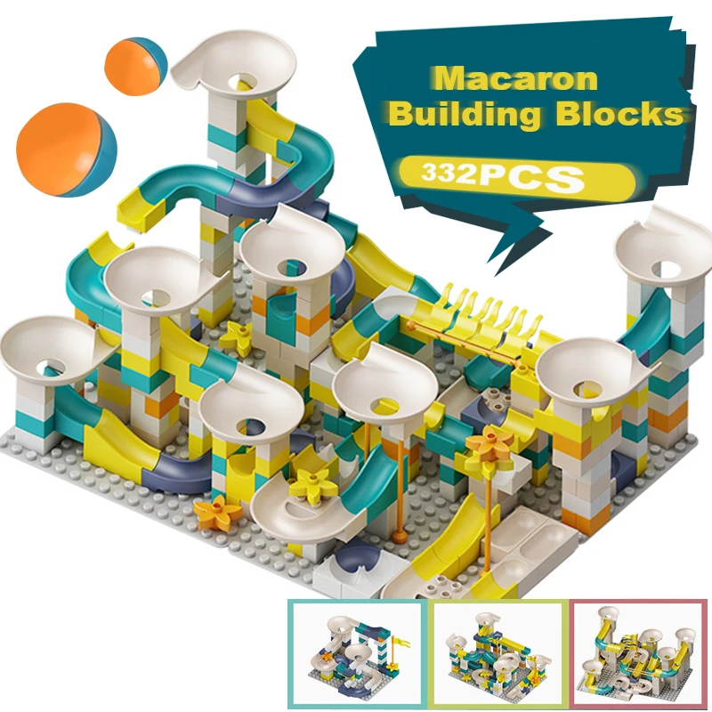 83-332 PCS Blocks Marble Race Run Maze Ball Track Building Blocks Plastic Funnel Slide Assemble Bricks Compatible Duploe Bricks
83-332 PCS Blocks Marble Race Run Maze Ball Track Building Blocks Plastic Funnel Slide Assemble Bricks Compatible Duploe Bricks