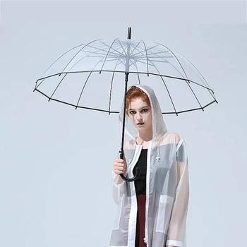 Semi-Automatic Transparent Umbrellas For Protect Against Wind And Rain Long-Handle Umbrella Clear Field Of Vision
Semi-Automatic Transparent Umbrellas For Protect Against Wind And Rain Long-Handle Umbrella Clear Field Of Vision