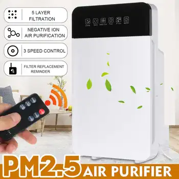Air Purifier Negative Ions Air Cleaner Remove Formaldehyde PM2.5 Smoke Dust With HEPA Filter Automatic Monitors Remote Control
Air Purifier Negative Ions Air Cleaner Remove Formaldehyde PM2.5 Smoke Dust With HEPA Filter Automatic Monitors Remote Control