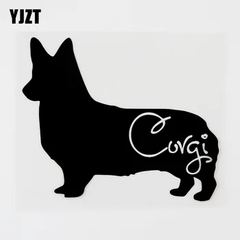 YJZT 13.6CMX11.3CM Interesting Animal Corgi Vinyl Car Sticker Decal Black/Silver 8C-0149
YJZT 13.6CMX11.3CM Interesting Animal Corgi Vinyl Car Sticker Decal Black/Silver 8C-0149