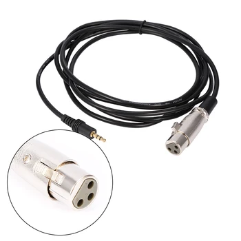 10FT Stereo Jack Microphone Audio Cord Cable 3 Pin XLR Connector Female To 3.5mm Male Microphone Cables Microphone Accessories 
10FT Stereo Jack Microphone Audio Cord Cable 3 Pin XLR Connector Female To 3.5mm Male Microphone Cables Microphone Accessories