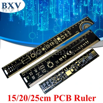 15cm 20cm 25cm Multifunctional PCB Ruler Measuring Tool Resistor Capacitor Chip IC SMD Diode Transistor Package 180 Degrees BXV
15cm 20cm 25cm Multifunctional PCB Ruler Measuring Tool Resistor Capacitor Chip IC SMD Diode Transistor Package 180 Degrees BXV