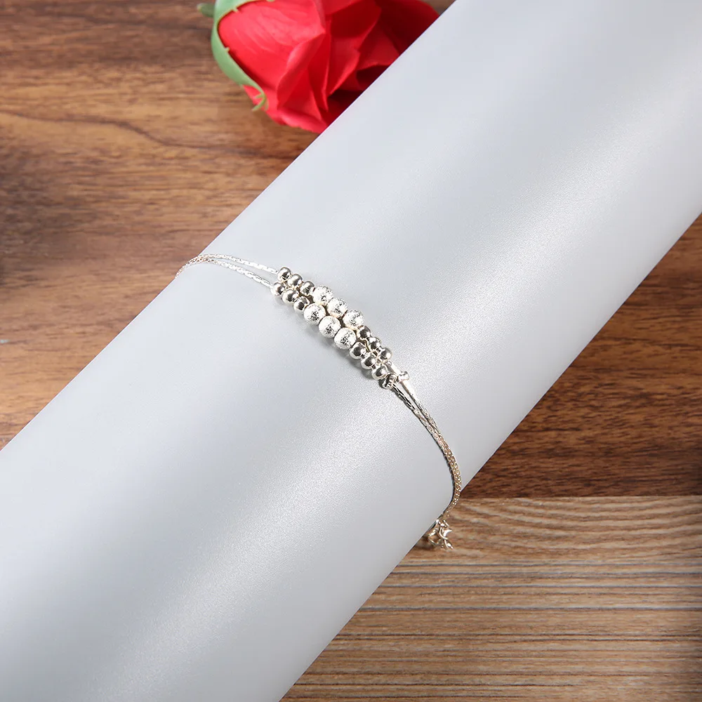 New Style Europe And America Special Creative Accessories Double Layer Pearl Anklet Women's Dull Polish Cute Fashion jiao shi pi
New Style Europe And America Special Creative Accessories Double Layer Pearl Anklet Women's Dull Polish Cute Fashion jiao shi pi