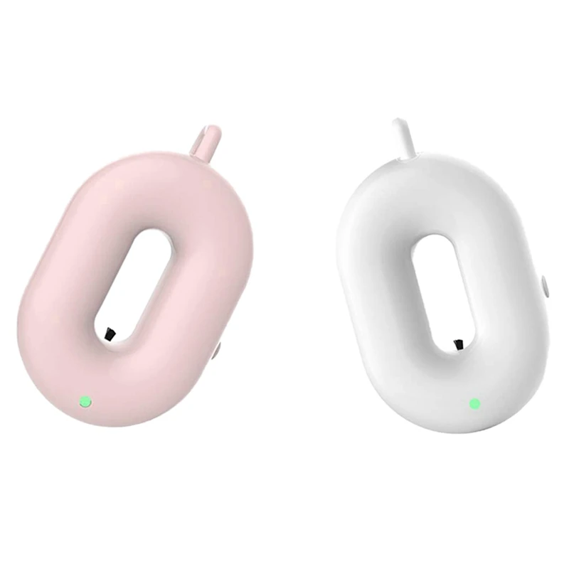 2set Personal Wearable Air Purifier Necklace Mini Portable USB Air Freshner Ionizer Negative Ion Generator Pink & White
2set Personal Wearable Air Purifier Necklace Mini Portable USB Air Freshner Ionizer Negative Ion Generator Pink & White