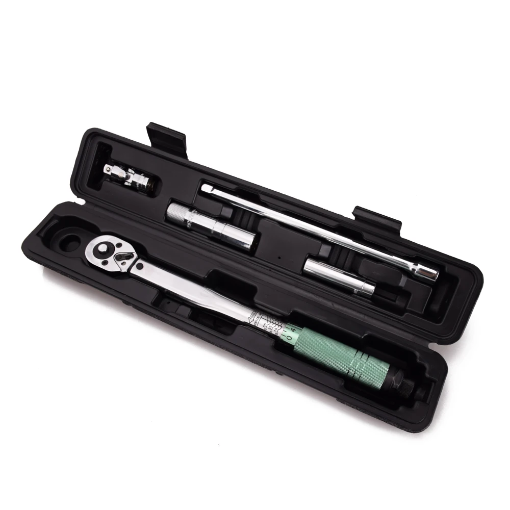 3/8" DR 5-60Nm Adjustable Mini Double Scale Torque Wrench Set Bike Fixing Tool Accurate Repairing Spanner Kit Hand Tool Tools
3/8" DR 5-60Nm Adjustable Mini Double Scale Torque Wrench Set Bike Fixing Tool Accurate Repairing Spanner Kit Hand Tool Tools
