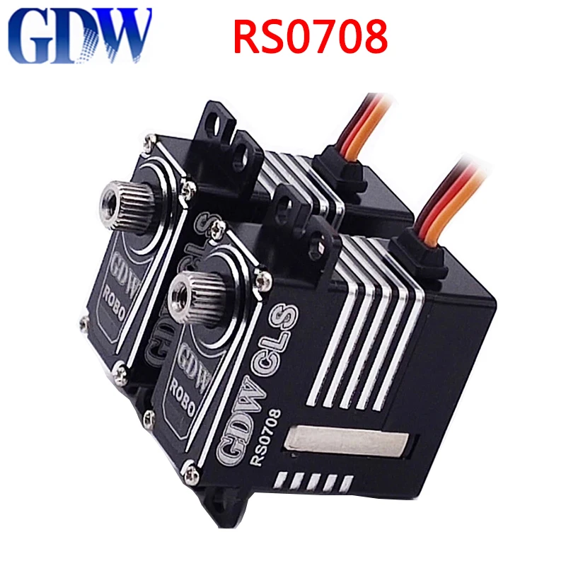 GDW RS0708 7.5kg 9g 12g 8.4v 0.08s High Speed Coreless Motor Metal Gear Mini Digital Servo Helicopter Fix-wing RC Model Robot
GDW RS0708 7.5kg 9g 12g 8.4v 0.08s High Speed Coreless Motor Metal Gear Mini Digital Servo Helicopter Fix-wing RC Model Robot