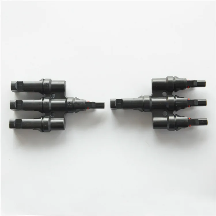 MC4 Triple Connector MC4 3-Way 3T Power Generation System Only MC4 Waterproof Plug And Socket Joint Connector
MC4 Triple Connector MC4 3-Way 3T Power Generation System Only MC4 Waterproof Plug And Socket Joint Connector
