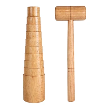 2Pcs Wooden Bracelet Bangle Mandrel Stick Bangle Measuring Enlarge Jeweler Tool
2Pcs Wooden Bracelet Bangle Mandrel Stick Bangle Measuring Enlarge Jeweler Tool