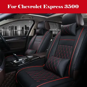 Black PU Leather Front+Rear Car Seat Cover 5D Full Coverage Auto Styling Cushion For Chevrolet Express 3500
Black PU Leather Front+Rear Car Seat Cover 5D Full Coverage Auto Styling Cushion For Chevrolet Express 3500