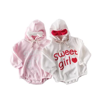 Autumn Winter Baby Romper Sweet Heart Hooded Clothes Baby Girl Butterfly Plus Velvet Thickening Warm For Girls Jumpsuit
Autumn Winter Baby Romper Sweet Heart Hooded Clothes Baby Girl Butterfly Plus Velvet Thickening Warm For Girls Jumpsuit