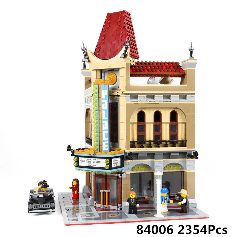 KING 84006(15006) 2354pcs Palace Cinema 10232 Toys Model Building Blocks set Locking Bricks Educational Children Christmas Gifts
KING 84006(15006) 2354pcs Palace Cinema 10232 Toys Model Building Blocks set Locking Bricks Educational Children Christmas Gifts