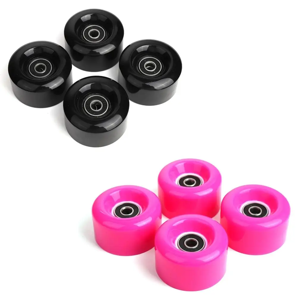 4PCS High Speed Soft Wheels Skateboard ​​82A 58mm*32mm PU Durable Double Rocker Roller Skating Parts + 608 Bearings Accessories
4PCS High Speed Soft Wheels Skateboard ​​82A 58mm*32mm PU Durable Double Rocker Roller Skating Parts + 608 Bearings Accessories