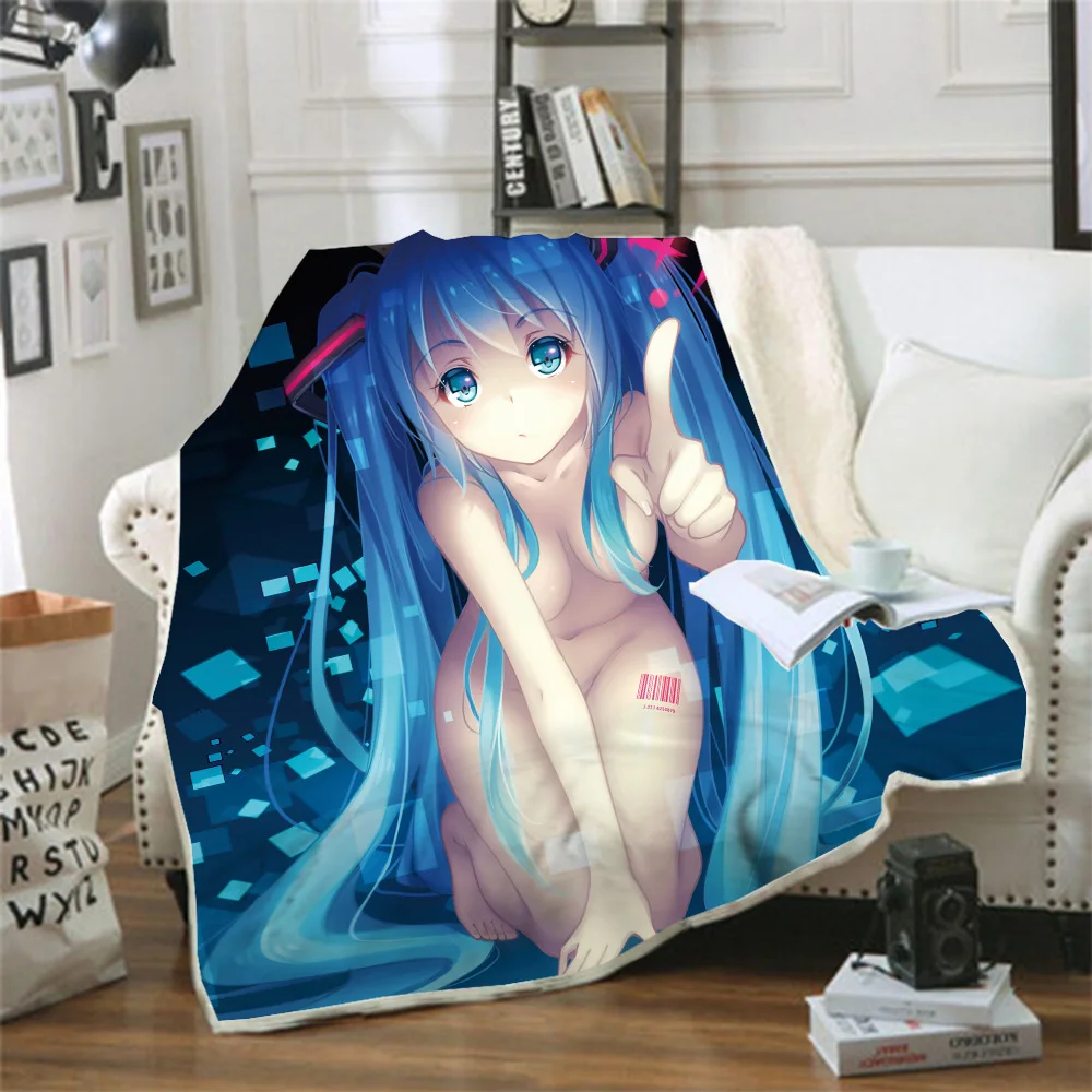 Hatsune Fleece Blanket Plush 3d Printed for Adults Sofa Sherpa Fleece Bedspread Wrap Throw Blanket style-01
Hatsune Fleece Blanket Plush 3d Printed for Adults Sofa Sherpa Fleece Bedspread Wrap Throw Blanket style-01