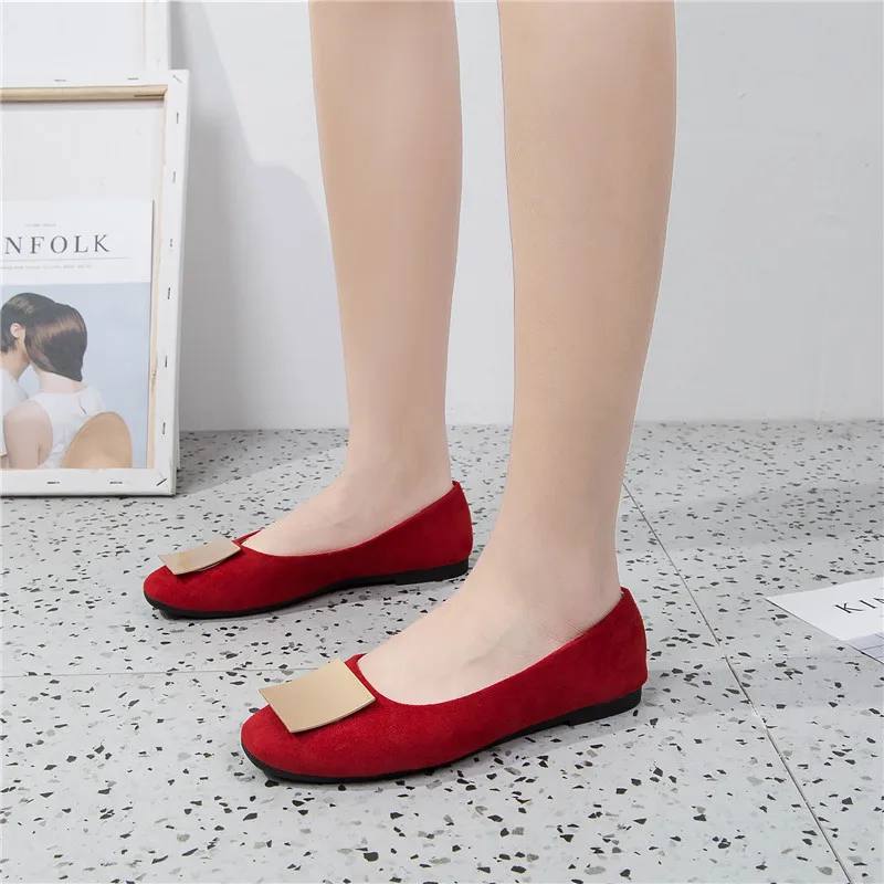 2019 Autumn Fashion Women Flats Slip on Shoes Candy Color Woman Boat Shoes Ladies Flats Female Footwear 
2019 Autumn Fashion Women Flats Slip on Shoes Candy Color Woman Boat Shoes Ladies Flats Female Footwear