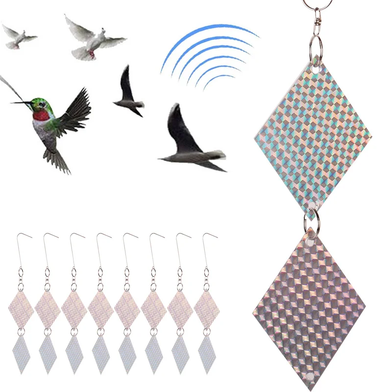 Bird Scare 16PCS/Set Decor Hunting Decoy Bird Decoy PET Scarecrow Crops From Yard Tree Garden
Bird Scare 16PCS/Set Decor Hunting Decoy Bird Decoy PET Scarecrow Crops From Yard Tree Garden