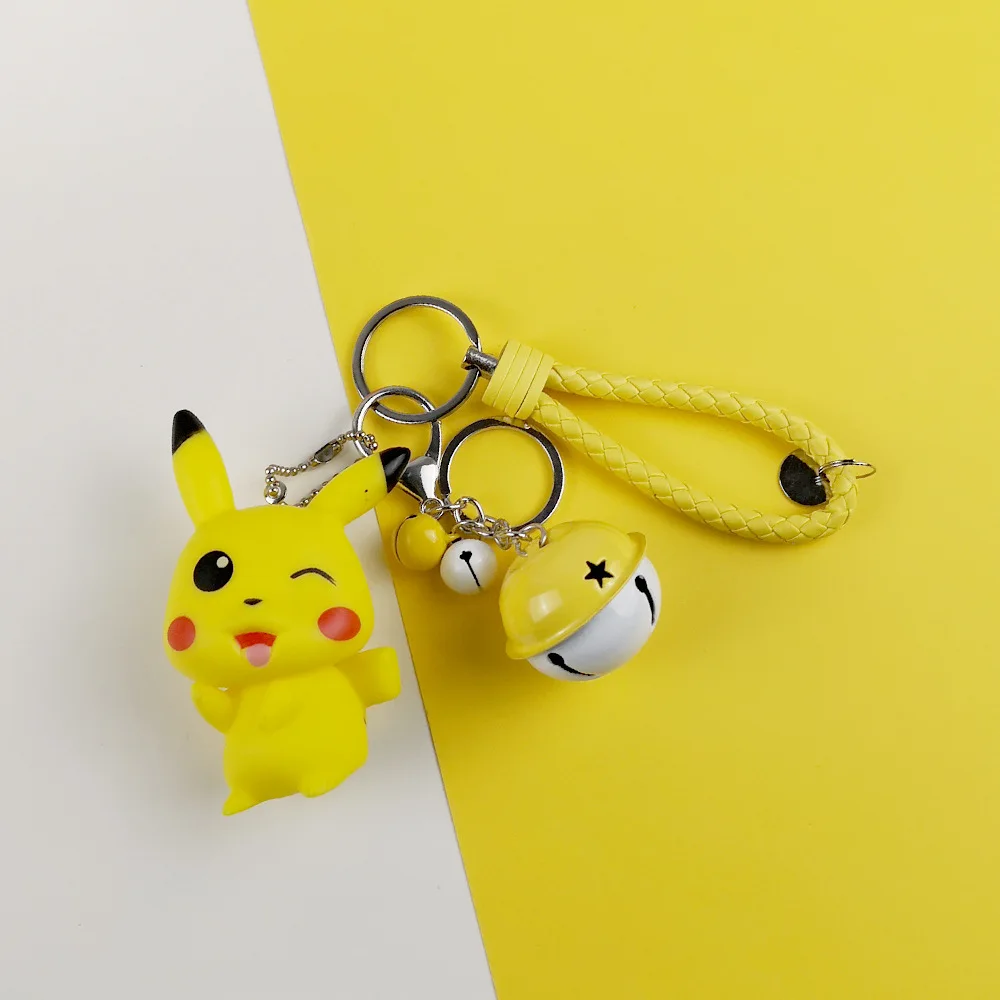 Cartoon Cute Japanese Anime Pikachu Keychain Pocket Monsters Key Ring Girl Keychain Pendant Kid Toys Key Chains Cute Keyring
Cartoon Cute Japanese Anime Pikachu Keychain Pocket Monsters Key Ring Girl Keychain Pendant Kid Toys Key Chains Cute Keyring
