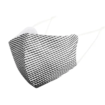 Plaid Printed Mask Outdoor Anti-Dust Double-layer Adjustive Mouth Mask Protection Reusable Washable Masks Replaceable Filter
Plaid Printed Mask Outdoor Anti-Dust Double-layer Adjustive Mouth Mask Protection Reusable Washable Masks Replaceable Filter