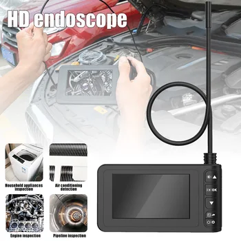 Industrial Endoscope Handheld 4.3inch LCD Screen Borescope High Definition 1080P Pipe Inspection Camera with LED Light C
Industrial Endoscope Handheld 4.3inch LCD Screen Borescope High Definition 1080P Pipe Inspection Camera with LED Light C