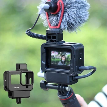 Ulanzi G8-9 GoPro 8 Plastic Case Frame Battery Mic Adapter Extend Cold Shoe 52MM Filter Ring Kit For Sports Camera Accessories
Ulanzi G8-9 GoPro 8 Plastic Case Frame Battery Mic Adapter Extend Cold Shoe 52MM Filter Ring Kit For Sports Camera Accessories