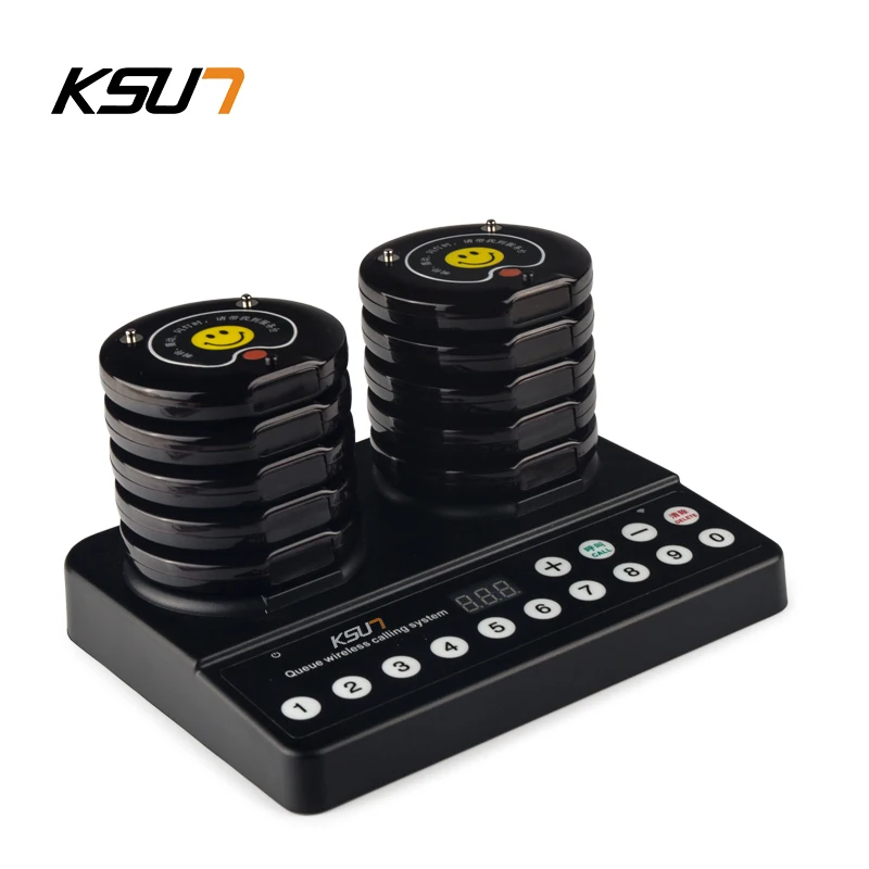 KSUNTFSI Q30 20 Channels Wireless Paging Queue Restaurant Pager Waiter Calling System System for Restaurant Coffee Shop Queuing
KSUNTFSI Q30 20 Channels Wireless Paging Queue Restaurant Pager Waiter Calling System System for Restaurant Coffee Shop Queuing