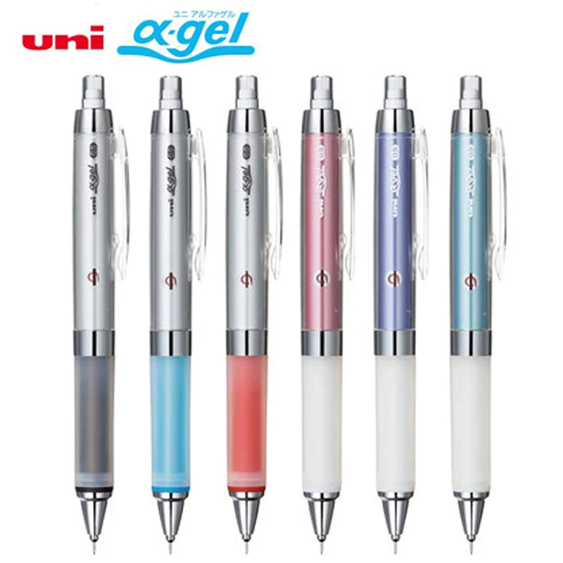 Автоматическое вращение свинца Uni M5-858GG Alpha Gel Kuru Toga с механическим карандашом Super