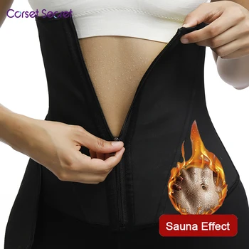 Corset Secret Neoprene Women Waist Trainer 9 Steel Bones Shapewear Sauna Effect Waist Cinchers Women Tummy Control Underwear
Corset Secret Neoprene Women Waist Trainer 9 Steel Bones Shapewear Sauna Effect Waist Cinchers Women Tummy Control Underwear