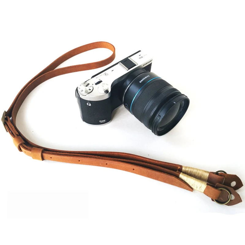 Retro Camera Neck Strap Leather hand-made High Quality SLR Camera Strap Durable adjustable Camera Sling Strap Camera Accessories
Retro Camera Neck Strap Leather hand-made High Quality SLR Camera Strap Durable adjustable Camera Sling Strap Camera Accessories