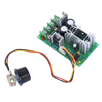 20A DC 9-60V Electric Motor Speed Controller PWM High Power Motor Speed Regulator Adjustable Speed 0-100%
20A DC 9-60V Electric Motor Speed Controller PWM High Power Motor Speed Regulator Adjustable Speed 0-100%