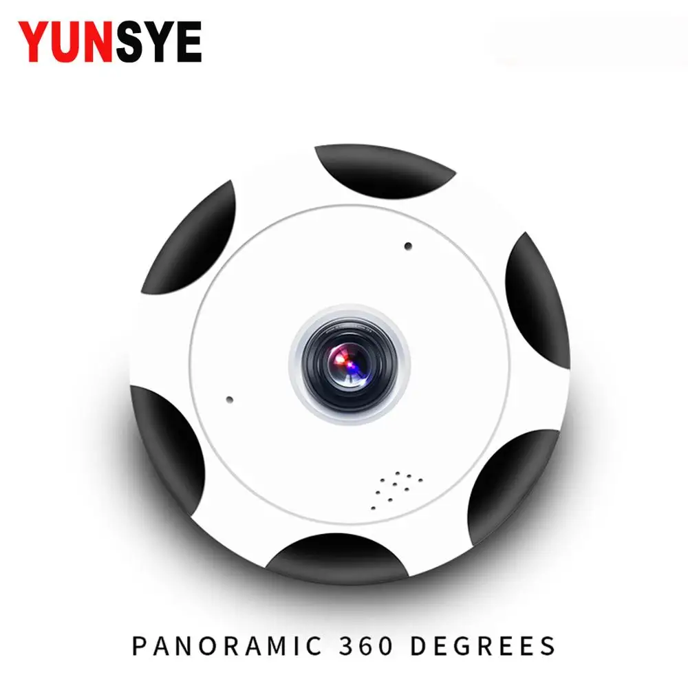 YUNSYE 360 Degree WiFi IP Camera 960P 1080P Smart Panorama IPC P2P Wireless IP Fisheye Lens 2.0MP CCTV Camera VR Baby Monitor
YUNSYE 360 Degree WiFi IP Camera 960P 1080P Smart Panorama IPC P2P Wireless IP Fisheye Lens 2.0MP CCTV Camera VR Baby Monitor