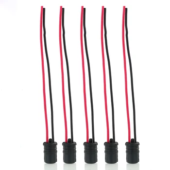 5pcs T10 W5W Rubber Light Bulb Socket Lamp Holder Connector For Car Auto For Motorcycle Instrument Lights
5pcs T10 W5W Rubber Light Bulb Socket Lamp Holder Connector For Car Auto For Motorcycle Instrument Lights