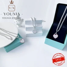 1:1 925 Silver Necklace High Quality Customized Fashion Trend Five-color Heart-shaped Bead Necklace Couple Gift With Logo Jewelr
1:1 925 Silver Necklace High Quality Customized Fashion Trend Five-color Heart-shaped Bead Necklace Couple Gift With Logo Jewelr