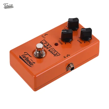 Hot New Twinote WAX DIST Classical Distortion Guitar Effect Pedal British Style Full Metal Shell with True Bypass
Hot New Twinote WAX DIST Classical Distortion Guitar Effect Pedal British Style Full Metal Shell with True Bypass