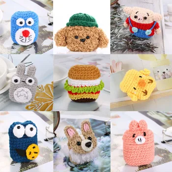 Wireless Earphones Accessories Case for Apple for Air-Pods 1/2 Cute Cartoon Poodle Knitted Plush Protective Cover Skin Case
Wireless Earphones Accessories Case for Apple for Air-Pods 1/2 Cute Cartoon Poodle Knitted Plush Protective Cover Skin Case