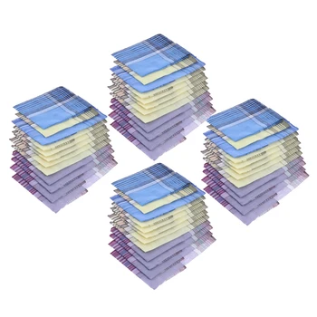 48Pieces Handkerchief Men's Assorted Woven Cotton 100% Hankies Suqare Hanky
48Pieces Handkerchief Men's Assorted Woven Cotton 100% Hankies Suqare Hanky