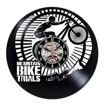Mountain Bike Vinyl Wall Clock Modern Design Cycling Biking Sport Vinyl Record Clock Wall Watch Home Decor Gifts for Biker 12"
Mountain Bike Vinyl Wall Clock Modern Design Cycling Biking Sport Vinyl Record Clock Wall Watch Home Decor Gifts for Biker 12"