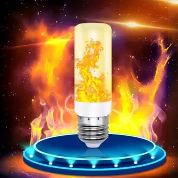 Flame Effect Lamp G-Sensor E27/E26 LED Fire Light Living Room Christmas Decoration Creative Corn Bulb Decor Home New Lighting
Flame Effect Lamp G-Sensor E27/E26 LED Fire Light Living Room Christmas Decoration Creative Corn Bulb Decor Home New Lighting