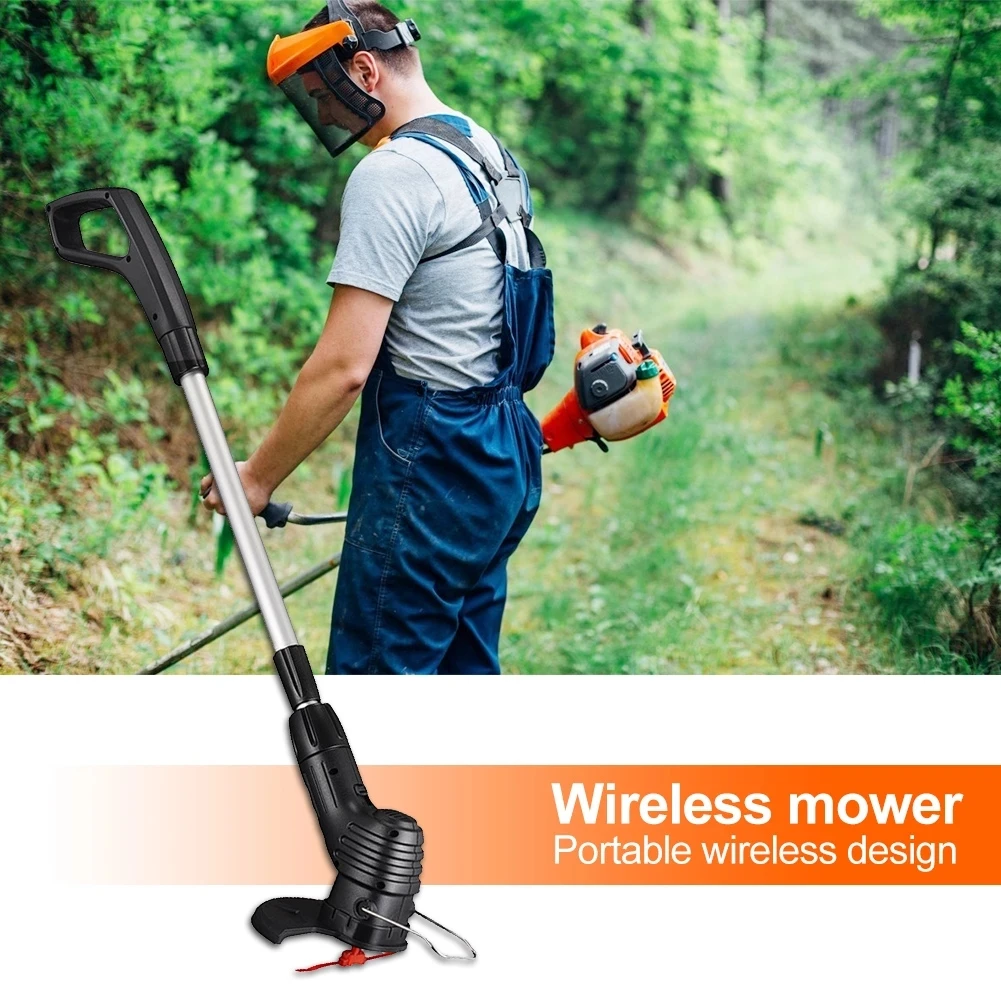 Lawn Mower Electric Grass Trimmer Cordless Portable 2000mAh Garden String Cutter Pruning18000rpm US/EU/UK/USB Plug
Lawn Mower Electric Grass Trimmer Cordless Portable 2000mAh Garden String Cutter Pruning18000rpm US/EU/UK/USB Plug