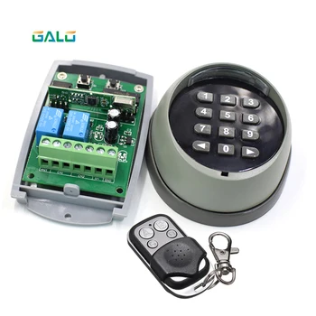 433.92MHZ receiver access control security password multifunction wireless keyboard garage door opener door opener transmitter
433.92MHZ receiver access control security password multifunction wireless keyboard garage door opener door opener transmitter