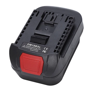 DM18BSL Battery Converter Adapter for Milwaukee 18V M18 De walt 20V Li-Ion Battery DCB200 Used To for Bosch 18V Tool
DM18BSL Battery Converter Adapter for Milwaukee 18V M18 De walt 20V Li-Ion Battery DCB200 Used To for Bosch 18V Tool