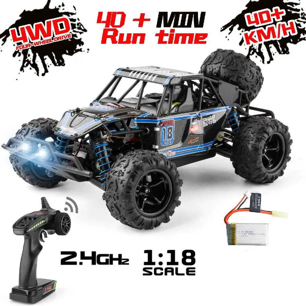 1:18 RC Car 2.4G High Speed 40+km/h Fast 4WD Remote Controll Car RC Toys Drift Off-road Vehicle SUV Truck For Children Kids
1:18 RC Car 2.4G High Speed 40+km/h Fast 4WD Remote Controll Car RC Toys Drift Off-road Vehicle SUV Truck For Children Kids
