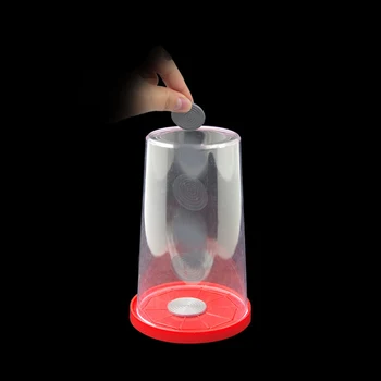 Coin Coaster Illusions Magic Tricks Kids Toys Coin Into Cup Money Magic Props Close Up Magic Accessories Stage Fun Easy To Do
Coin Coaster Illusions Magic Tricks Kids Toys Coin Into Cup Money Magic Props Close Up Magic Accessories Stage Fun Easy To Do