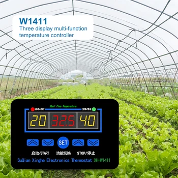 Digital Thermostat Temperature Controller High Precision Temperature Probe Single Chip Regulator Heating Cooling Controller
Digital Thermostat Temperature Controller High Precision Temperature Probe Single Chip Regulator Heating Cooling Controller
