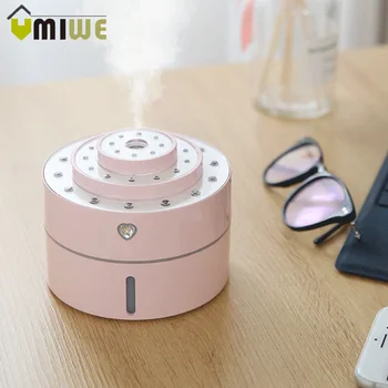 Ultrasonic Humidifier Heart Diamond Cake Shape Air Humidifier Rechargeable USB Desktop Aroma Essential Oil Air Diffuser 260ml
Ultrasonic Humidifier Heart Diamond Cake Shape Air Humidifier Rechargeable USB Desktop Aroma Essential Oil Air Diffuser 260ml