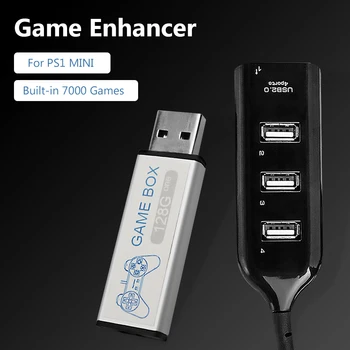 128G Game Enhancer Source Simulator Expansion Pack Built-in 7000 Games for PS1 Mini DN Game Box Accessories
128G Game Enhancer Source Simulator Expansion Pack Built-in 7000 Games for PS1 Mini DN Game Box Accessories