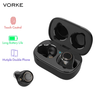 Vorke T16 TWS Earphoe HIFI Sound Earphone BT5.0 Separately Stereo Effect Touch Control with Super Bass HD Mic Headset Earbuds
Vorke T16 TWS Earphoe HIFI Sound Earphone BT5.0 Separately Stereo Effect Touch Control with Super Bass HD Mic Headset Earbuds