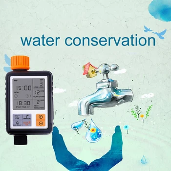 Automatic Watering Timer Intelligent Watering Large Screen Automatic Watering Timing Micro Spray Potted Lazy Watering Artifact
Automatic Watering Timer Intelligent Watering Large Screen Automatic Watering Timing Micro Spray Potted Lazy Watering Artifact