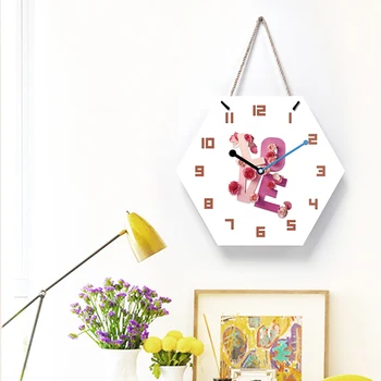 Sale Wall Clock Watch Clocks Hexagon Acrylic Alphabet Clcok Living Room Quartz Needle Europe Horloge Home Decoration Watch 
Sale Wall Clock Watch Clocks Hexagon Acrylic Alphabet Clcok Living Room Quartz Needle Europe Horloge Home Decoration Watch