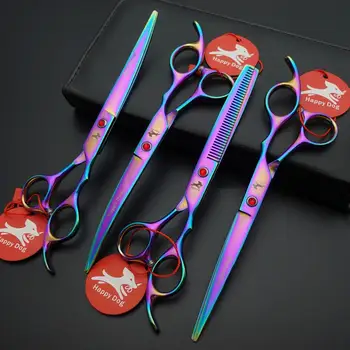 7 inch Professional Pet Grooming Scissors set,Straight + Thinning + 2 Curved scissors 4 pcs set,D701
7 inch Professional Pet Grooming Scissors set,Straight + Thinning + 2 Curved scissors 4 pcs set,D701